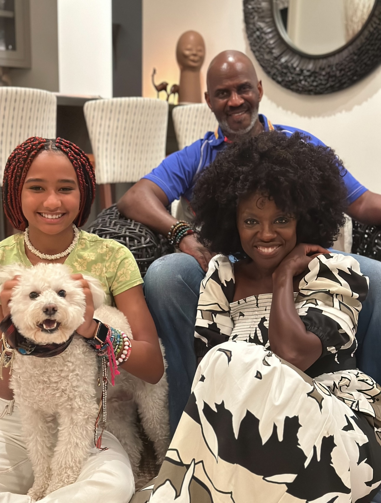 Viola Davis and Family